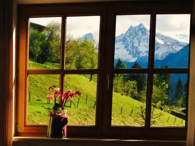 Direkter Blick auf den Watzmann