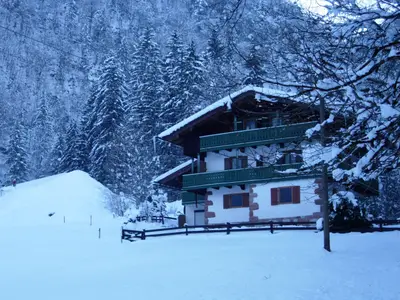 Haus Seeblick im Winter