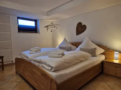 Schlafzimmer Fewo Bergpanorama