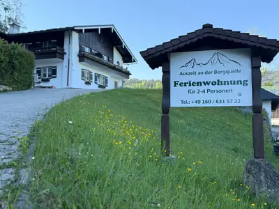 Auffahrt zur Wohnung