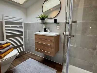 Badezimmer mit WC