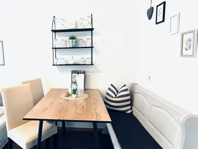 Essecke im Wohnbereich