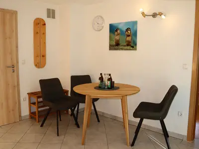 Essbereich in der Küche