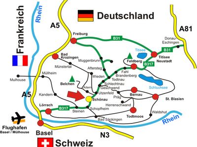 Ferienwohnung für 4 Personen (45 m²) in Schönau im Schwarzwald 6/10