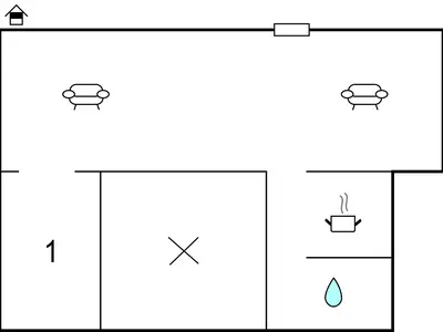 Ferienwohnung für 3 Personen (60 m²) in Schönecken 1/10
