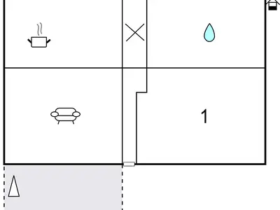 Ferienwohnung für 2 Personen (55 m²) in Schönecken 1/10