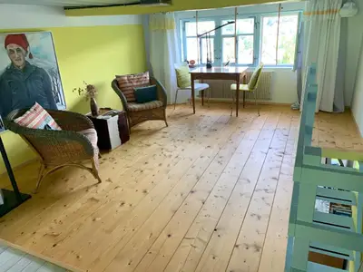 Lounge im 1. Stock nach Süden ausgerichtet