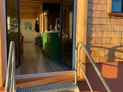 Aussentreppe zur Terrasse