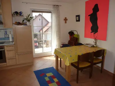 Ferienwohnung Aschka Essbereich