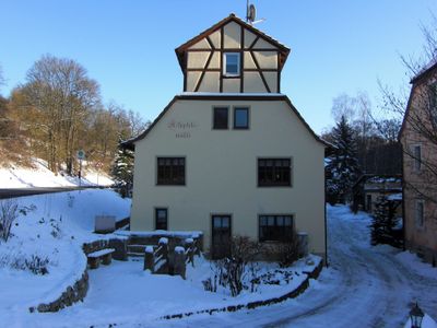 Unsere Mühle im Winter
