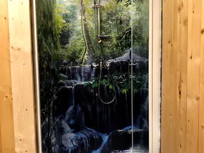 Dusche Wilde Orchidee