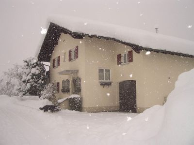 Auweg 22, tiefwinterlich