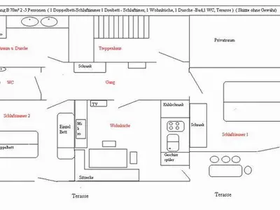 Wohnung B Grundriss