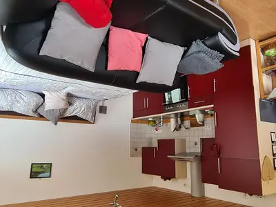 BEDROOM, INSIDE, OUTSIDE