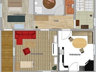 Ferienwohnung für 5 Personen (70 m²) in Schwaigs 10/10