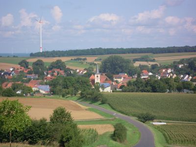 Blick auf Schwanfeld