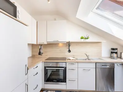Küche, Essbereich, Wohnzimmer