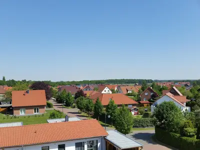 Blick vom Balkon