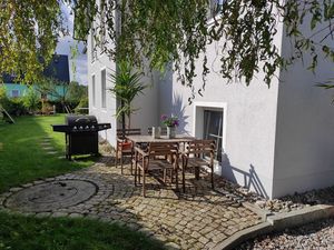 Terrasse mit Gasgrill