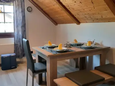 Essbereich in der Küche