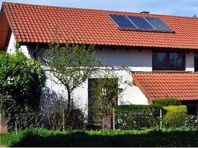 Terrasse der Ferienwohnung