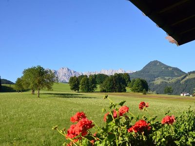 Familienappartement_freier Blick auf die Bergwelt