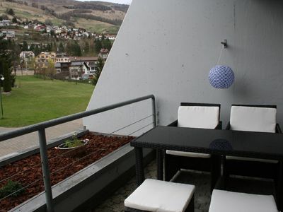 Terrasse vor dem Wohnzimmer