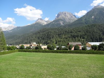 Ausblick vom Balkon