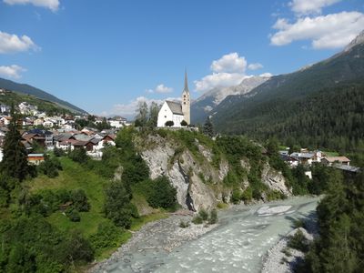 Kirche von Scuol