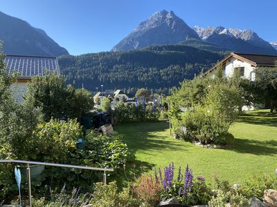 Sicht ab Terrasse, Studio-Ferienwohnung Süd