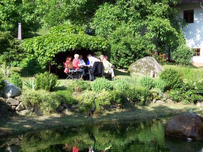 Gemütlicher Gartensitzplatz