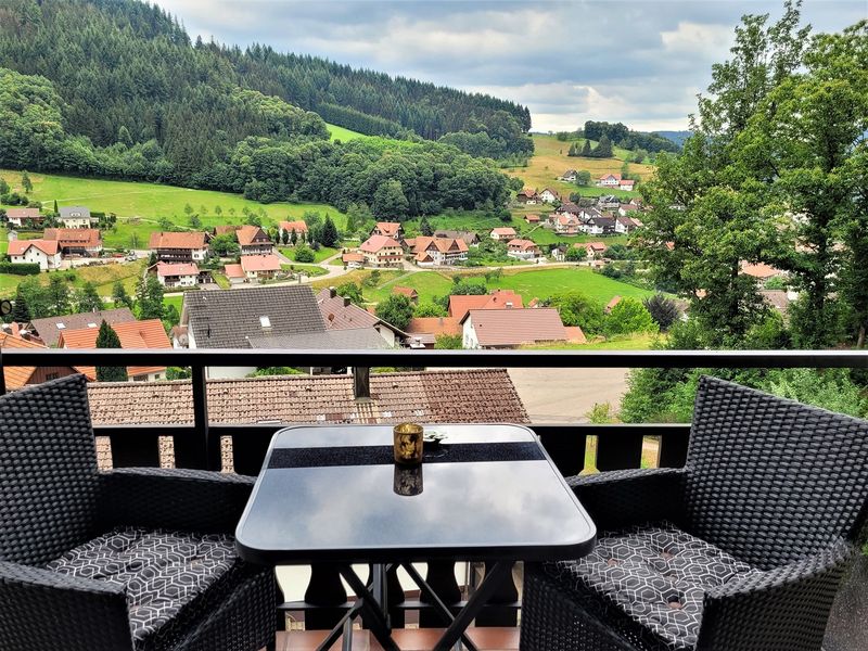 Balkon mit Aussicht