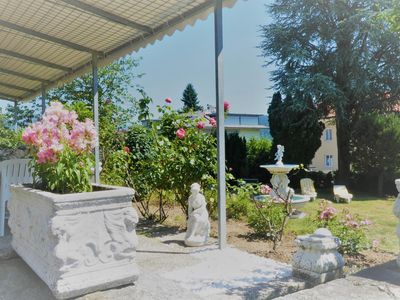 Terrasse und Garten