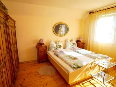 Schlafzimmer Ferienwohnung Seeblick