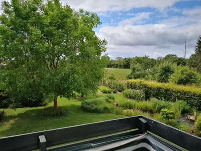 Blick vom Balkon