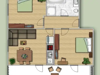 Ferienwohnung für 5 Personen (75 m²) in Seefeld in Tirol 2/9