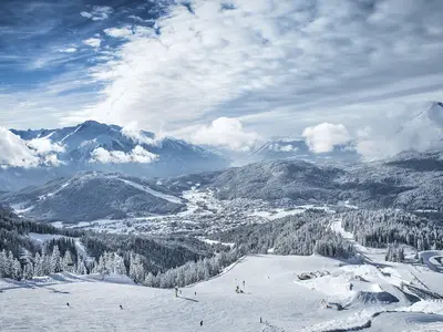 Blick von Rosshuette auf Seefeld