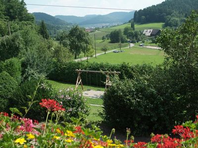 Blick von den Wohnungen Zum Reitplatz