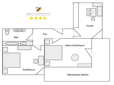 Ferienwohnung für 5 Personen (80 m²) in Seelbach 10/10