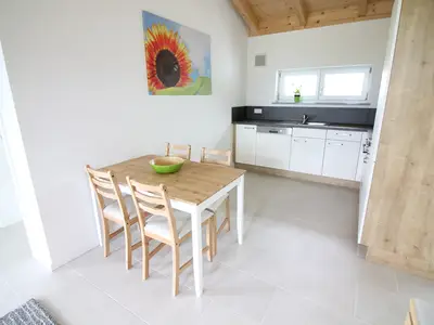 Küche und Essbereich