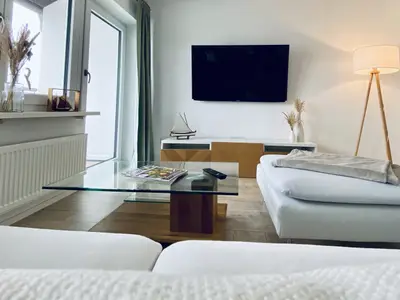 Gemütliche Wohnzimmer-Athmosphäre