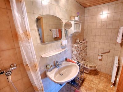 Ferienwohnung B Dusche WC