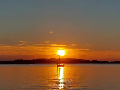 Sunset Chiemsee
