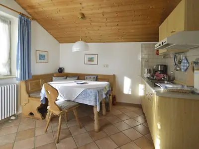 Küche und Essbereich