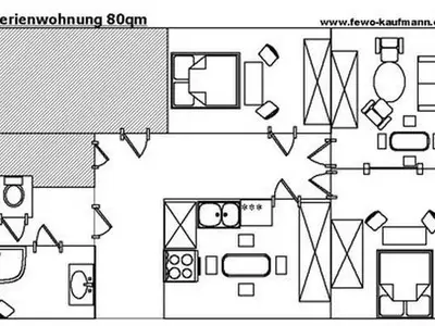Grundriss ****Fewo Dorfblick