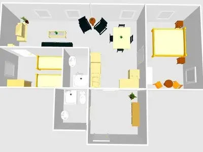 Ferienwohnung für 4 Personen (60 m²) in Sehmatal 2/10