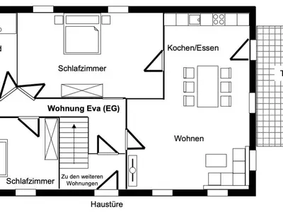 Ferienwohnung für 5 Personen in Seinsheim 6/7