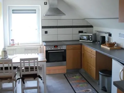 Küche voll ausgestattet