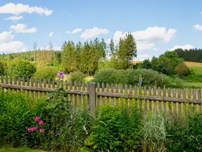 Blick vom Garten