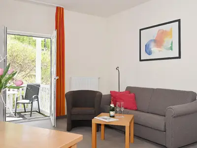 Wohnbereich. Wohnzimmer Wohnung 7